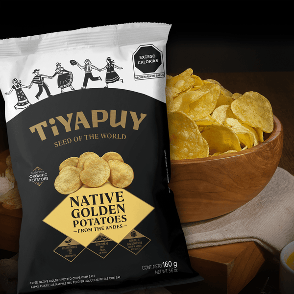 Papas Amarillas Nativas Tiyapuy 40g (1 pza) - Tiyapuy Foods - Sembrando una nueva historia.