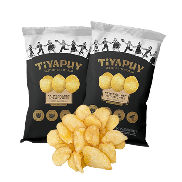 Papas Tiyapuy Amarillas Nativas 160g (Duo Pack) - Tiyapuy Foods México